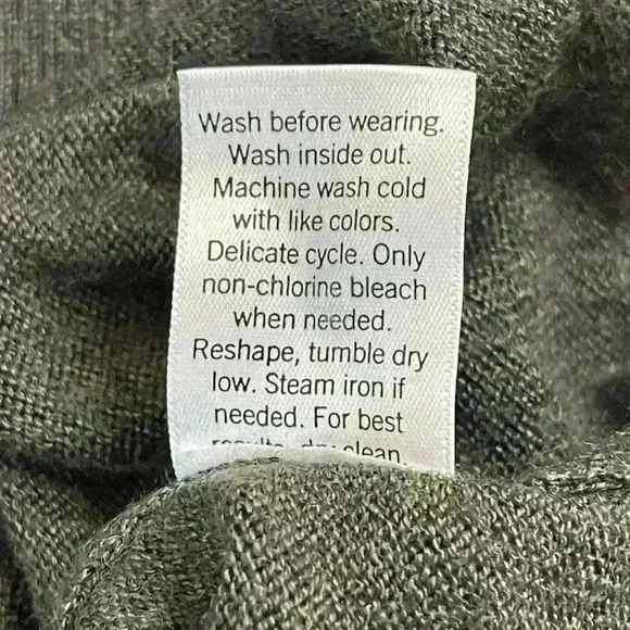 APT.9 Standard Fit Knit Wool Acrylic Crew Neck  Sweater In Green size XL - Picture 7 of 7